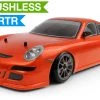 Exceed RC 2.4Ghz MadSpeed Drift Car GT3 Brushless Edition 1/10 Electric Ready To Run RC Radio Remote Control Drift Car (Orange)