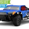 1/14 Tacon Thriller Short Course Truck Brushed Ready To Run 2.4ghz (Blue) RC Remote Control Radio Car