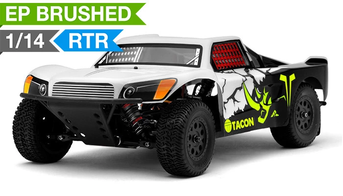 1/14 Tacon Thriller Short Course Truck Brushed Ready To Run 2.4ghz (White) RC Remote Control Radio Car 1 1/14 Tacon Thriller Short Course Truck Brushed Ready To Run 2.4ghz (White) RC Remote Control Radio Car
