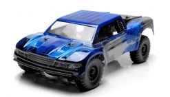 Exceed RC Trophy Truck Radio Car 1/16th Scale 2.4Ghz MadRock 4WD Electric Remote Control 100% RTR Ready To Run W/ Waterproof Electronics (Blue)