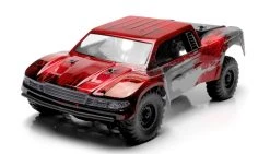 Exceed RC Trophy Truck Radio Car 1/16th Scale 2.4Ghz MadRock 4WD Electric Remote Control 100% RTR Ready To Run W/ Waterproof Electronics (Red)