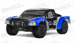 Mad Gear 1/16 Electric Short Course Truck 2.4ghz Ready To Run (Blue) RC Remote Control Radio Truck