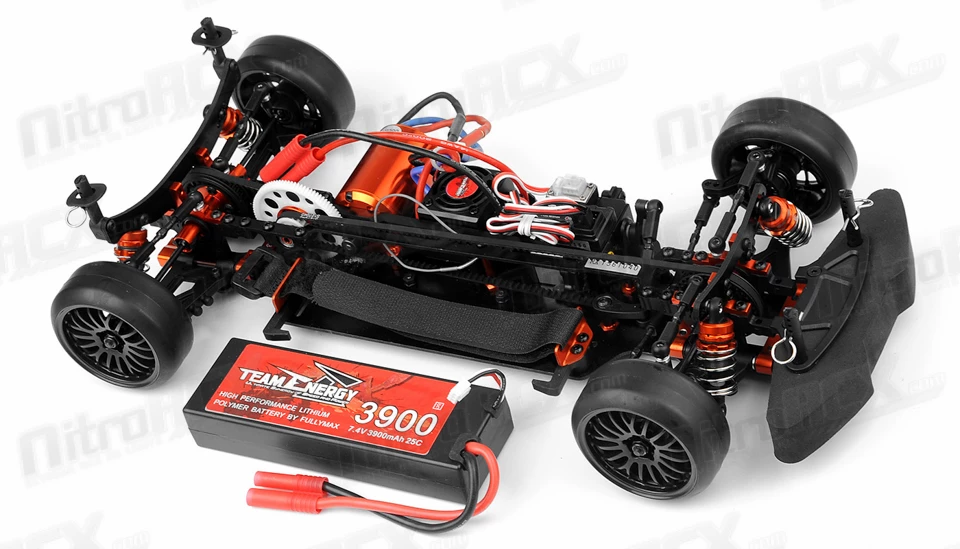 Team Energy X10DR Belt Drive Pro Drift Car Ready To Run With Dimension GT3X AFHDS 2.4ghz 3 Channel Radio System 1/10 Scale RC Remote Control Radio Car 7 Team Energy X10DR Belt Drive Pro Drift Car Ready To Run With Dimension GT3X AFHDS 2.4ghz 3 Channel Radio System 1/10 Scale RC Remote Control Radio Car - Image 7