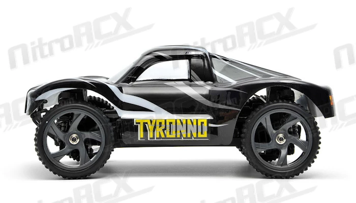 Iron Track Electric Tyronno 1:18 4WD Short Course Truck Ready To Run (Black) RC Remote Control Radio Car 3 Iron Track Electric Tyronno 1:18 4WD Short Course Truck Ready To Run (Black) RC Remote Control Radio Car - Image 3