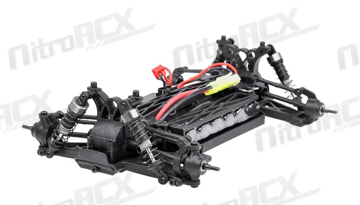 Iron Track Electric Tyronno 1:18 4WD Short Course Truck Ready To Run (Black) RC Remote Control Radio Car 7 Iron Track Electric Tyronno 1:18 4WD Short Course Truck Ready To Run (Black) RC Remote Control Radio Car - Image 7