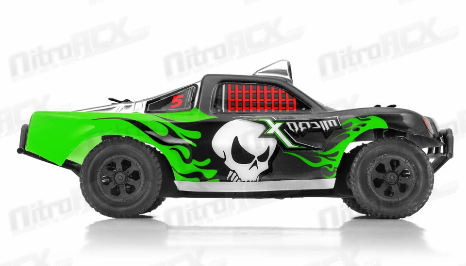 MicroX Racing 1/24 Micro Scale Short Course Truck Ready To Run 2.4ghz (Green) RC Remote Control Radio Car 4 MicroX Racing 1/24 Micro Scale Short Course Truck Ready To Run 2.4ghz (Green) RC Remote Control Radio Car - Image 4