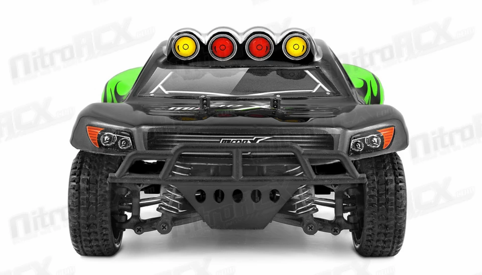 MicroX Racing 1/24 Micro Scale Short Course Truck Ready To Run 2.4ghz (Green) RC Remote Control Radio Car 6 MicroX Racing 1/24 Micro Scale Short Course Truck Ready To Run 2.4ghz (Green) RC Remote Control Radio Car - Image 6