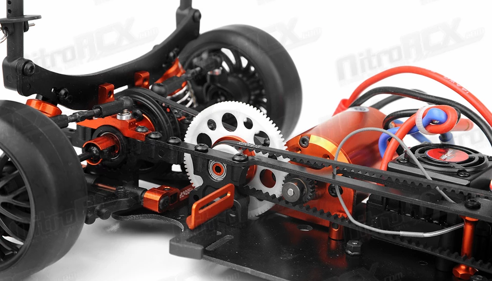 Team Energy X10DR Belt Drive Pro Drift Car Ready To Run With Dimension GT3X AFHDS 2.4ghz 3 Channel Radio System 1/10 Scale RC Remote Control Radio Car 14 Team Energy X10DR Belt Drive Pro Drift Car Ready To Run With Dimension GT3X AFHDS 2.4ghz 3 Channel Radio System 1/10 Scale RC Remote Control Radio Car - Image 14