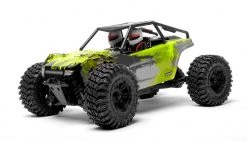 Exceed RC Scale Rock Racer ATV Radio Car 1/16th Scale 2.4Ghz MadRock 4WD Powerful Electric Remote Control 100% RTR Ready To Run With Waterproof Electronics (Green)