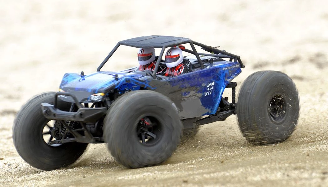 Exceed RC Rock Racer Radio Car 1/10 Scale 2.4Ghz MadRock 4WD Powerful Electric Remote Control 100% RTR Ready To Run W/ Waterproof Electronics (Blue) 16 Exceed RC Rock Racer Radio Car 1/10 Scale 2.4Ghz MadRock 4WD Powerful Electric Remote Control 100% RTR Ready To Run W/ Waterproof Electronics (Blue) - Image 16