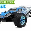 1/8Th EP Mad Warrior Racing Edition Truggy Ready To Run RTR Brushless Motor/ESC/Lipo (Alpha Blue) RC Remote Control Radio Car