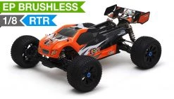 Team Energy C8ST 1/8 Scale Brushless Powered Ready To Run Racing Truggy With Dimension GT3X AFHDS 2.4ghz 3 Channel Radio System RC Remote Control