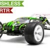 Iron Track Zeige E8XTL 1:8 Scale ARTR 4WD Brushless Short Course Truggy (Green) RC Remote Control Radio Car