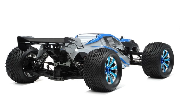 1/8Th EP Mad Warrior Racing Edition Truggy Almost Ready To Run ARTR Brushless Motor/ESC/Lipo (Alpha Blue) RC Remote Control Radio Car 5 1/8Th EP Mad Warrior Racing Edition Truggy Almost Ready To Run ARTR Brushless Motor/ESC/Lipo (Alpha Blue) RC Remote Control Radio Car - Image 5