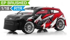 Iron Track Electric Drift X 1/18th 4WD Car Ready To Run RC Remote Control Radio Car