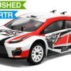 MicroX Racing 1/24 Micro Scale Rally Car Ready To Run 2.4ghz (Red) RC Remote Control Radio Car