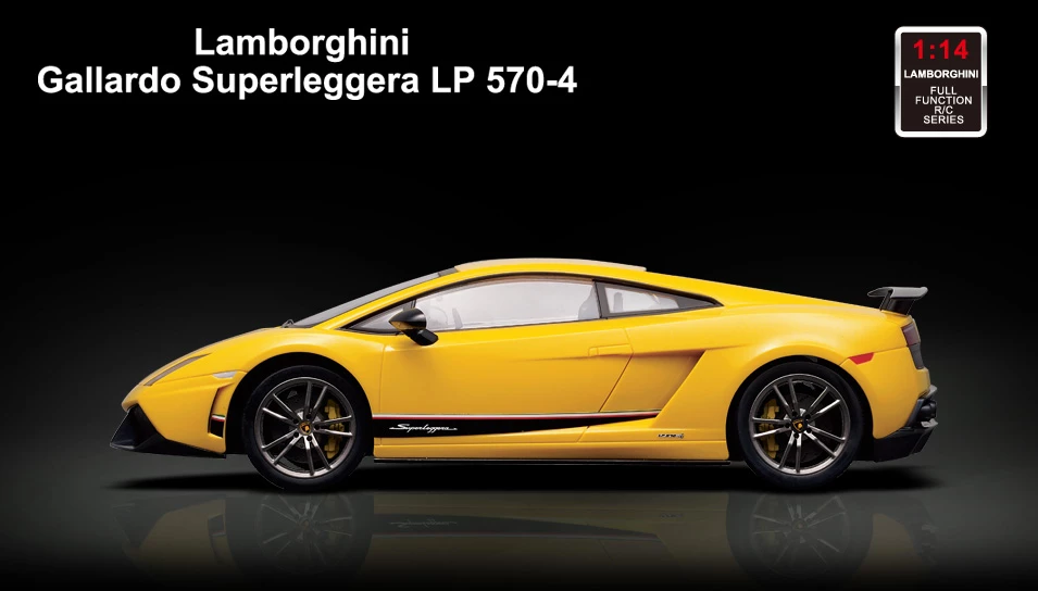 Licensed 1/14th Scale Lamborghini Gallardo Superleggera LP570 Ready To Run Control Car RC Remote Control Radio Car 5 Licensed 1/14th Scale Lamborghini Gallardo Superleggera LP570 Ready To Run Control Car RC Remote Control Radio Car - Image 5