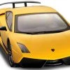 Licensed 1/14th Scale Lamborghini Gallardo Superleggera LP570-4 Ready To Run Control Car With Simulated Steering Wheel RC Remote Control Radio Car