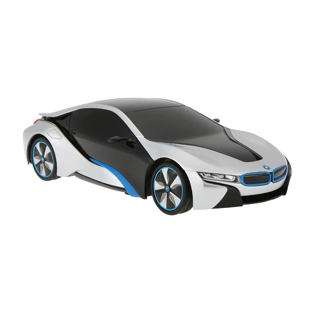 1:24 RC BMW I8 Concept RC Sports Car (White) 3 1:24 RC BMW I8 Concept RC Sports Car (White) - Image 3