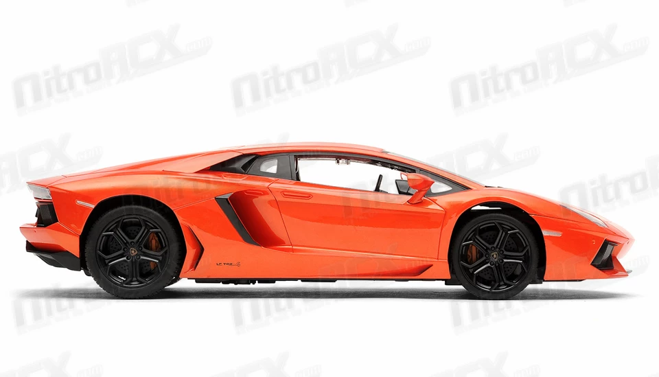 Licensed 1/14th Scale Lamborghini Aventador LP700-4 Ready To Run Control Car (Orange) RC Remote Control Radio Car 5 Licensed 1/14th Scale Lamborghini Aventador LP700-4 Ready To Run Control Car (Orange) RC Remote Control Radio Car - Image 5