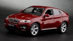 Licensed 1/24th Scale BMW X6 Electric Truck RTR (Red) RC Remote Control Radio Car