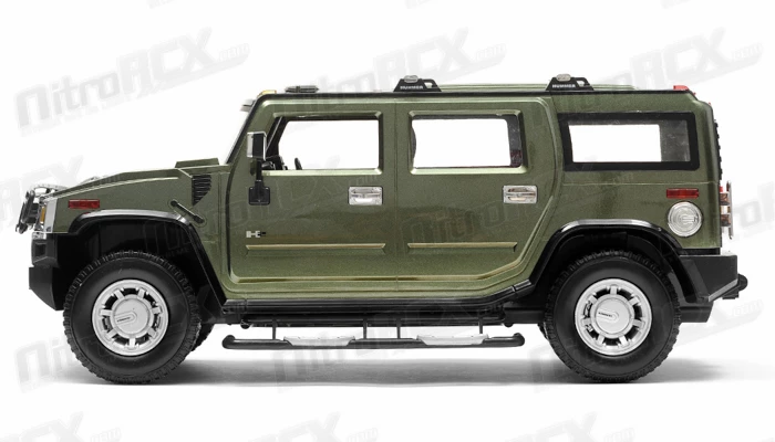 Licensed 1/10th Scale Hummer H2 RTR (Green) RC Remote Control Radio Car 3 Licensed 1/10th Scale Hummer H2 RTR (Green) RC Remote Control Radio Car - Image 3