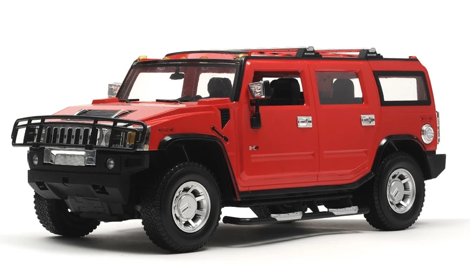 Licensed 1/10th Scale Hummer H2 RTR (Red) RC Remote Control Radio Car 1 Licensed 1/10th Scale Hummer H2 RTR (Red) RC Remote Control Radio Car