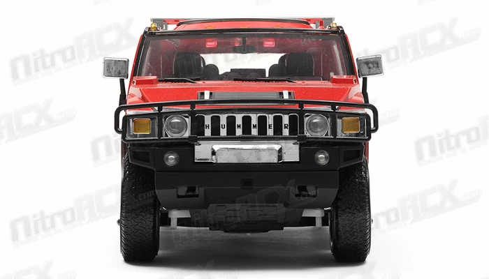 Licensed 1/10th Scale Hummer H2 RTR (Red) RC Remote Control Radio Car 6 Licensed 1/10th Scale Hummer H2 RTR (Red) RC Remote Control Radio Car - Image 6