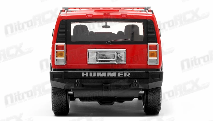 Licensed 1/10th Scale Hummer H2 RTR (Red) RC Remote Control Radio Car 7 Licensed 1/10th Scale Hummer H2 RTR (Red) RC Remote Control Radio Car - Image 7