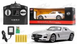 Licensed 1/14th Scale Meedes SLS AMG Electric Car RTR (White) RC Remote Control Radio Car -rcMart Online Hobby Shop unnamed file 8329