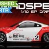 Exceed RC 2.4Ghz MadSpeed Drift Car Edition 1/10 Electric Ready To Run Drift Car (Red/White) RC Remote Control Radio Car