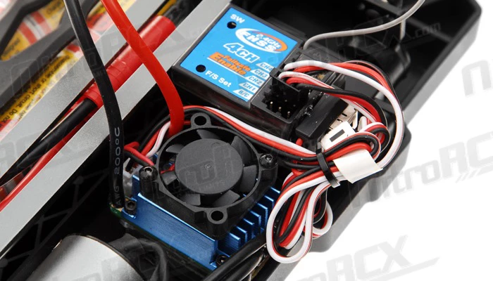 Exceed RC 2.4Ghz MadSpeed Drift Car Brushless Edition 1/10 Electric Ready To Run Drift Car (Sk-Red/White) RC Remote Control Radio Car 19 Exceed RC 2.4Ghz MadSpeed Drift Car Brushless Edition 1/10 Electric Ready To Run Drift Car (Sk-Red/White) RC Remote Control Radio Car - Image 19